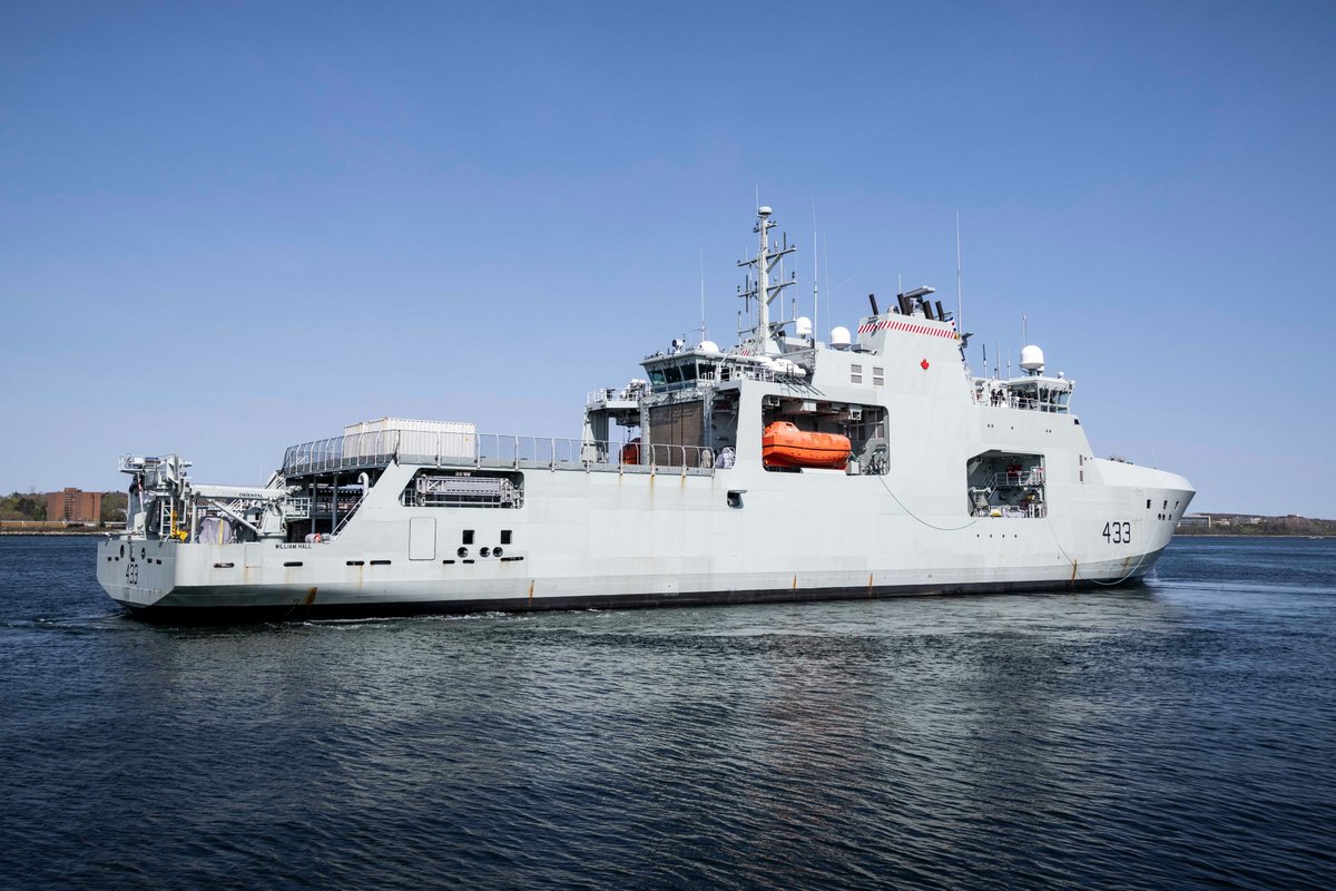 #HMCSWilliamHall departs Halifax today, for a 6-week deployment on #OpCaribbe, Canada's contribution to a U.S.-led enhanced counter-narcotics operations in the Caribbean. Fair winds and following seas. #HelpLeadFight
