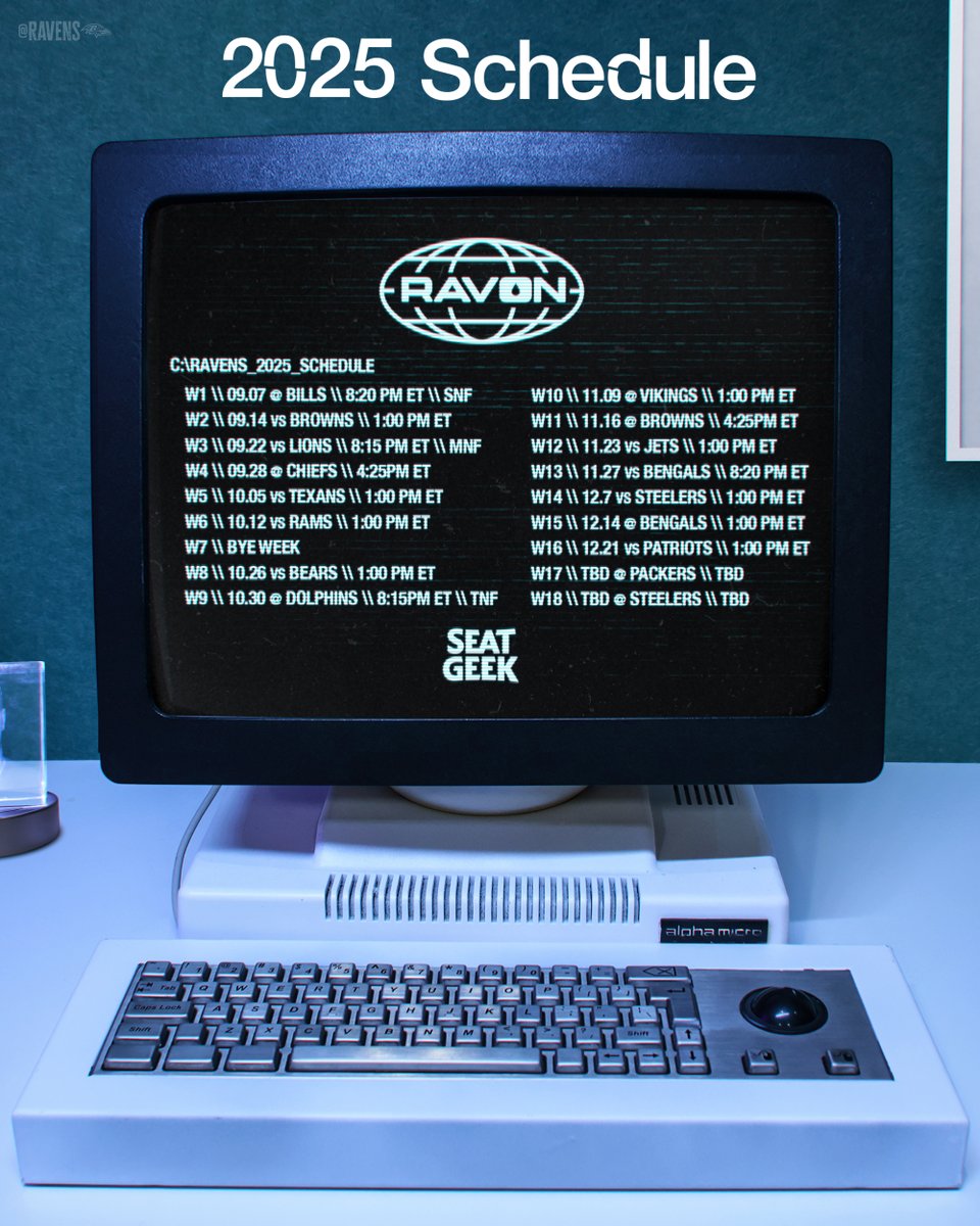 The 2025 schedule is available upon request.

🎟: seatgeek.com/baltimore-rave…