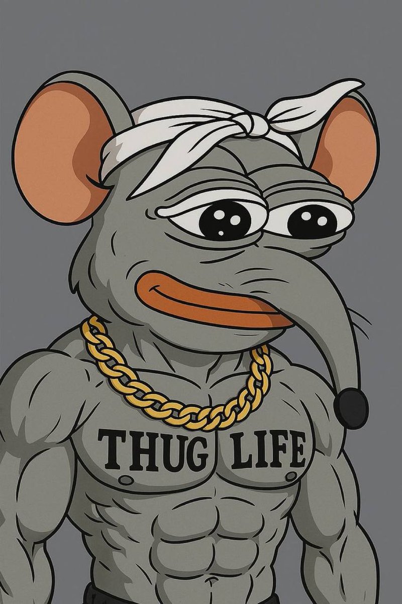 The rats who panic get crumbs…
The rats who HODL get the whole wheel of cheese. 🧀

$RATO going HIGHER!