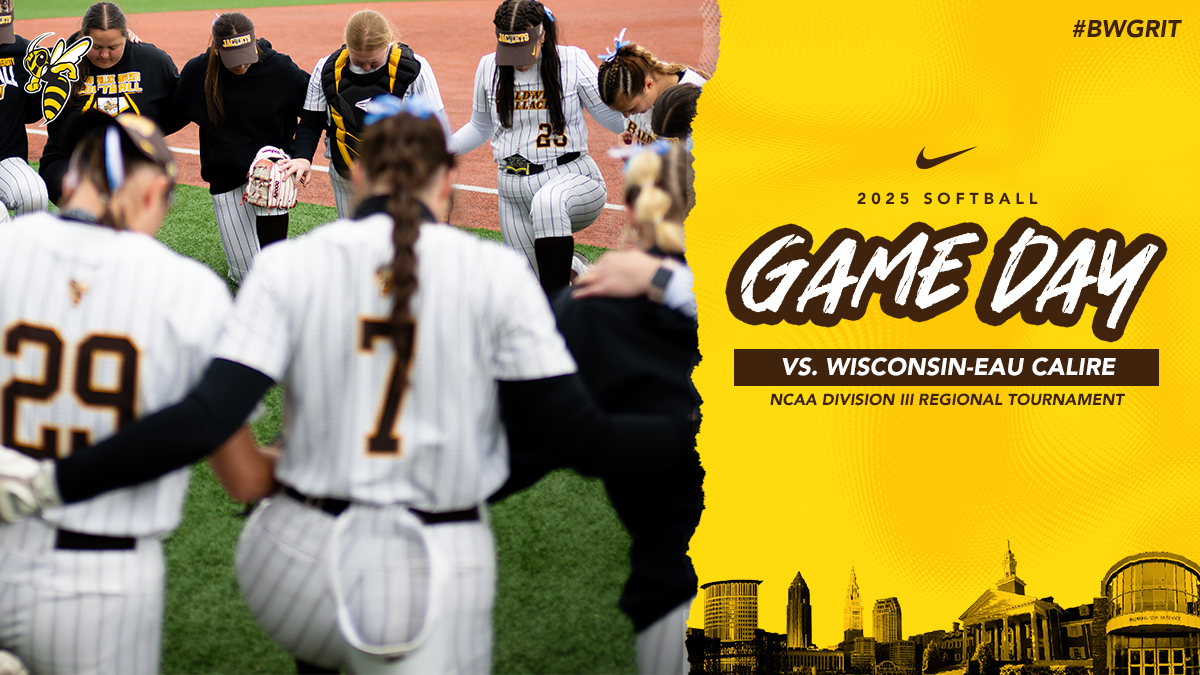 Baldwin Wallace Athletics (@bwathletics) on Twitter photo No. 19 <a href="/BW__Softball/">BW Softball</a> opens <a href="/NCAADIII/">NCAA Division III</a> Regional Tournament vs. <a href="/UWECSoftball/">Blugold Softball</a>
π- Angola, Indiana
β° - 1:30 pm
π - bwyellowjackets.cc/4alJ0eP
π - bwyellowjackets.cc/4j2p19h
π» - bwyellowjackets.cc/3P015pX
πΊ - bwyellowjackets.cc/4j5MfeT No. 19 <a href="/BW__Softball/">BW Softball</a> opens <a href="/NCAADIII/">NCAA Division III</a> Regional Tournament vs. <a href="/UWECSoftball/">Blugold Softball</a>
π- Angola, Indiana
β° - 1:30 pm
π - bwyellowjackets.cc/4alJ0eP
π - bwyellowjackets.cc/4j2p19h
π» - bwyellowjackets.cc/3P015pX
πΊ - bwyellowjackets.cc/4j5MfeT
