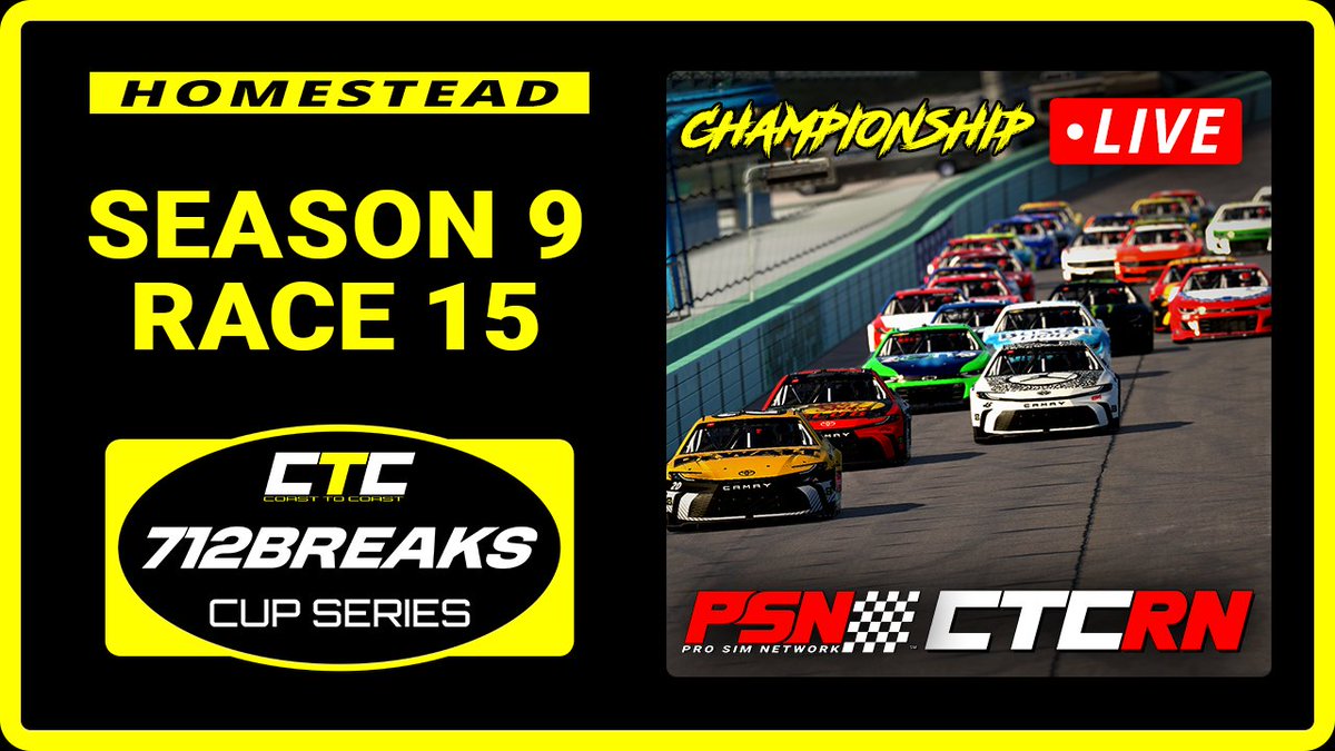 1 more time in Season 9! Your champion of the 712Breaks Cup Series will be decided TONIGHT on CTCRN live at 8:30PM ET!
youtube.com/watch?v=8dsBbO…