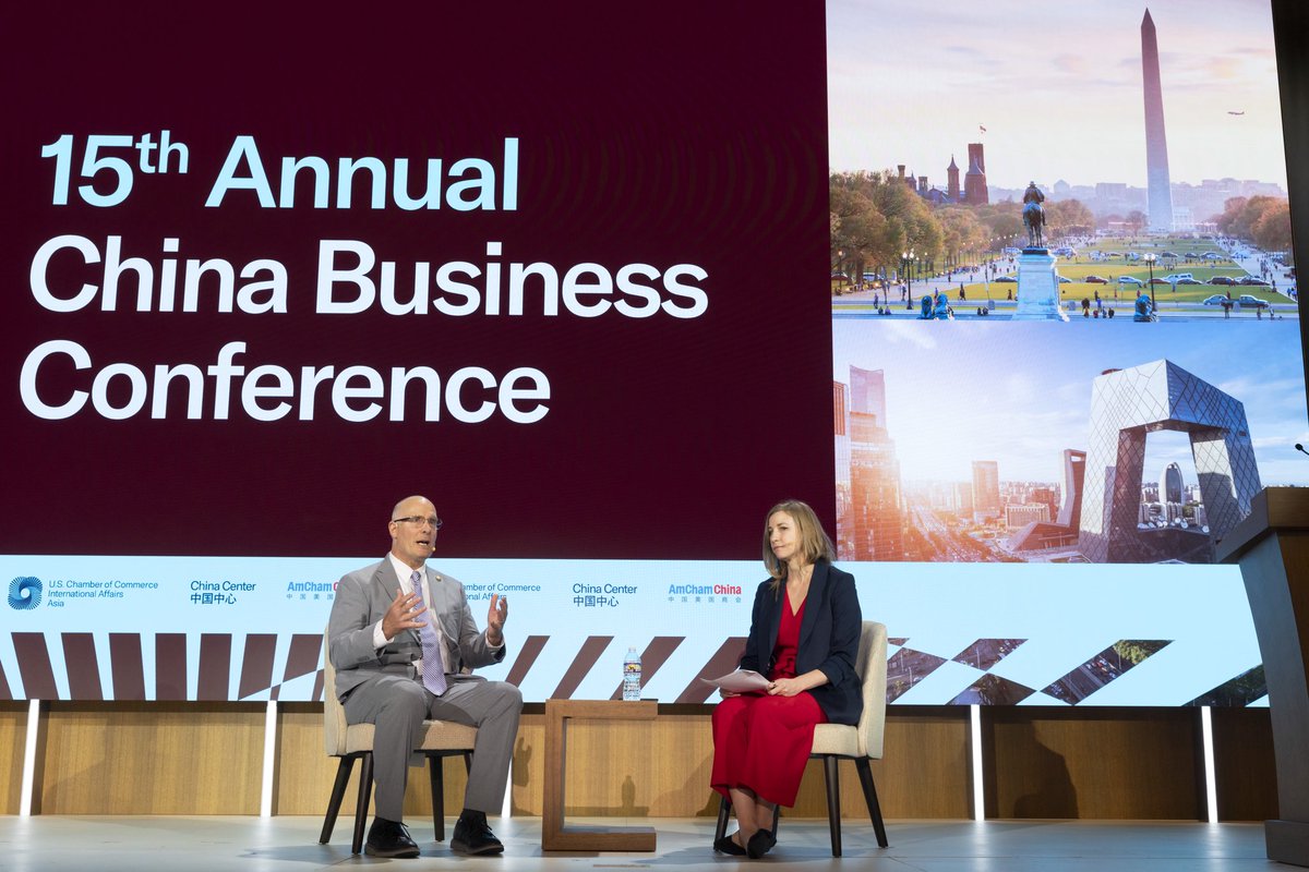 U.S. Chamber/International (@chamberglobal) on Twitter photo Chair <a href="/RepMoolenaar/">Rep. John Moolenaar</a> of the <a href="/committeeonccp/">Select Committee on the Chinese Communist Party</a> closes out our 15th China Business Conference, speaking to NYT’s <a href="/AnaSwanson/">Ana Swanson</a> on Congress' role in our economic and security competition with China, including a preview of the upcoming introduction of the Chips Security Act in the House. Chair <a href="/RepMoolenaar/">Rep. John Moolenaar</a> of the <a href="/committeeonccp/">Select Committee on the Chinese Communist Party</a> closes out our 15th China Business Conference, speaking to NYT’s <a href="/AnaSwanson/">Ana Swanson</a> on Congress' role in our economic and security competition with China, including a preview of the upcoming introduction of the Chips Security Act in the House.
