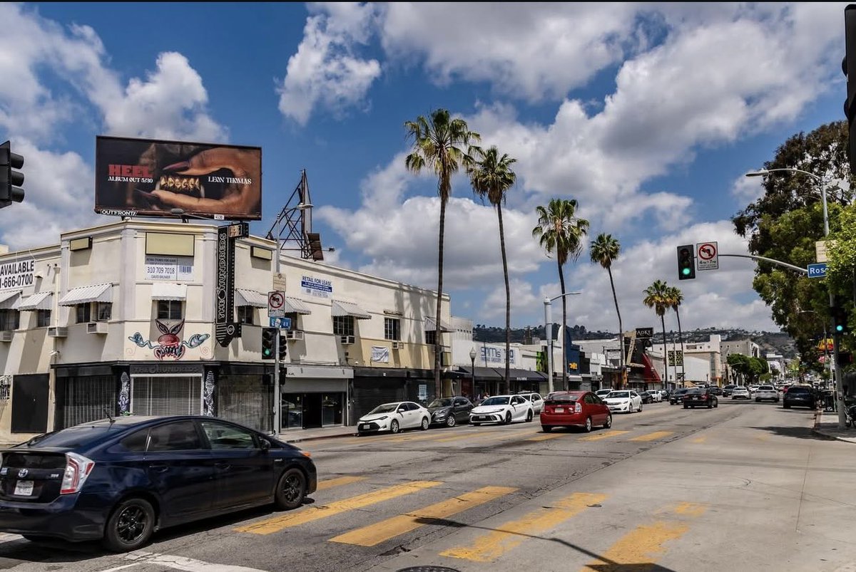 If you guys see this billboard in LA, please take picture and show me 🥹🤎