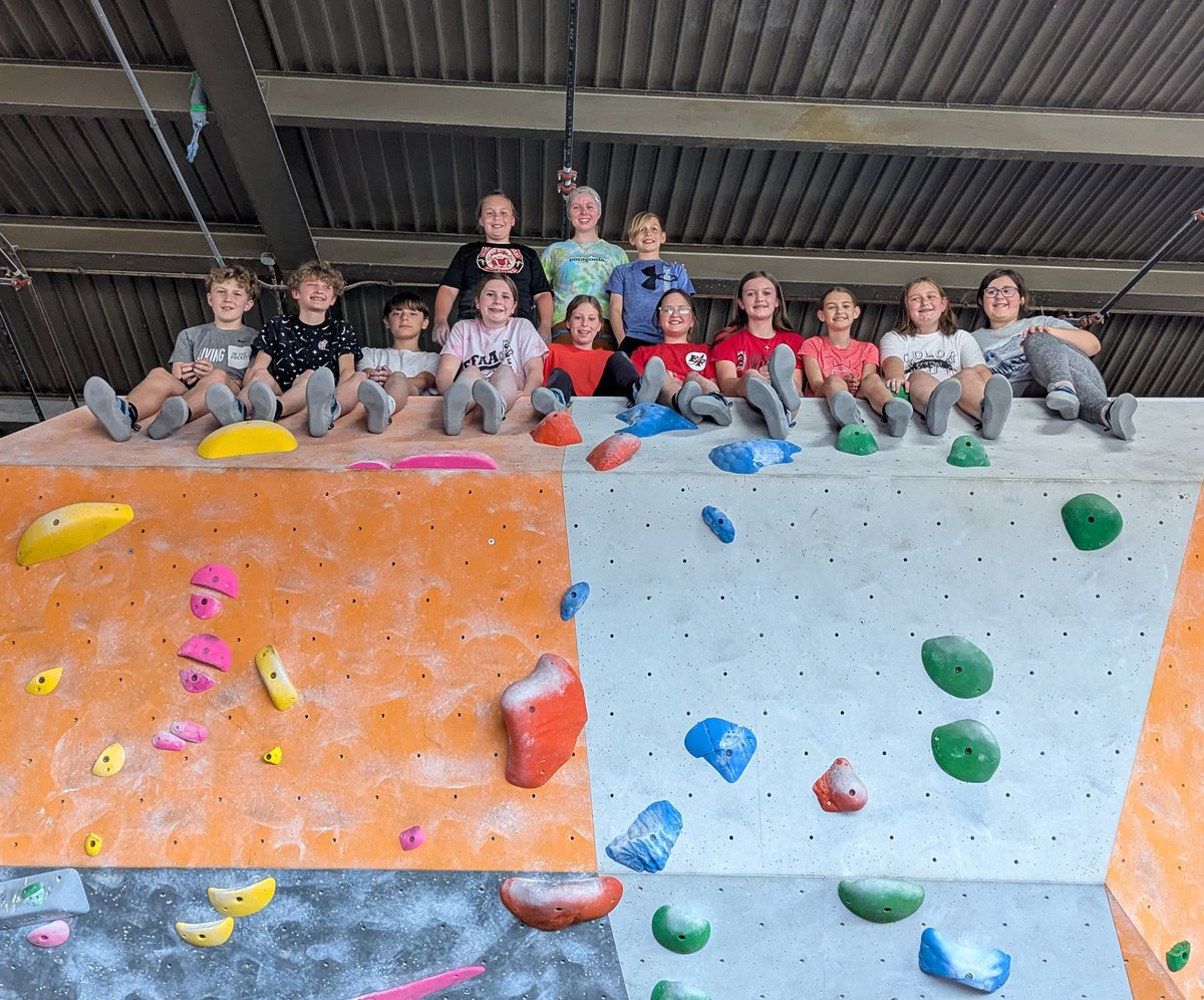 Reaching great heights with Rock Climbing Club!