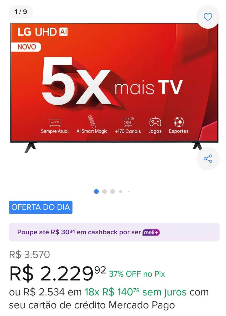 thiagsan339's tweet photo. https://t.co/84Z9GQ6h24

Oferta imperdível. https://t.co/bk9UvjMAET