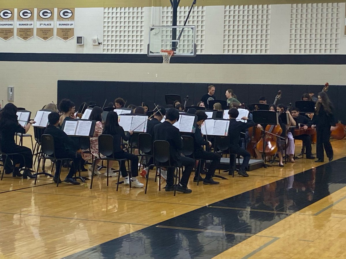 Spring Orchestra Concert tonight!  So proud of everyone, it was wonderful!
