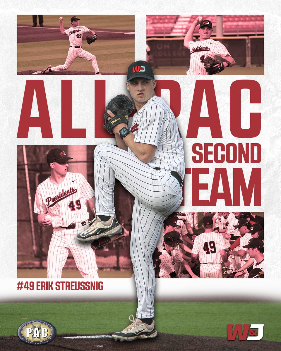 All-PAC Second Team ‼️⚾️

#PrezPride #d3baseball