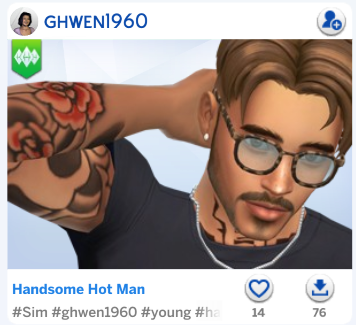 MysticMiless's tweet photo. @TheRikeys I found this sim in the Sims 4 Gallery. Thought you should see it. https://t.co/PLeKcvsgYn