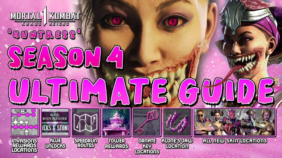 The MK1 Season 4 Ultimate Guide!!! All the Skins, All the Maps, All the Klues, All The EVERYTHING!!!📺youtu.be/cRY36wl2Huc

#MK1 #MortalKombat1 #MortalKombat #KhaosReigns