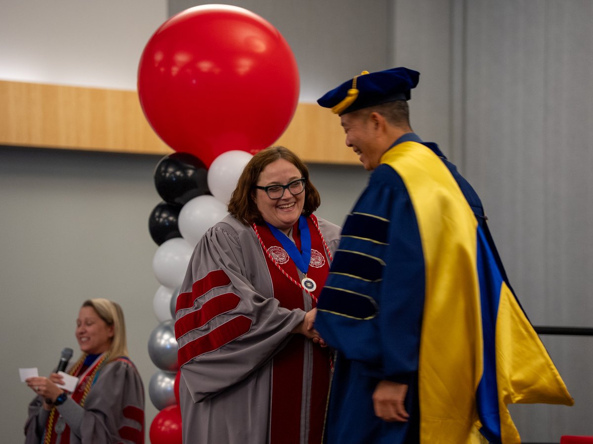 Congrats to our doctoral grads! Proud to celebrate this achievement with @unlvgradcollege and the class of 2025.  

Thank you to the faculty and mentors who have been part of the journey toward this moment. Can’t wait to see what's next from this terrific group of graduates!
