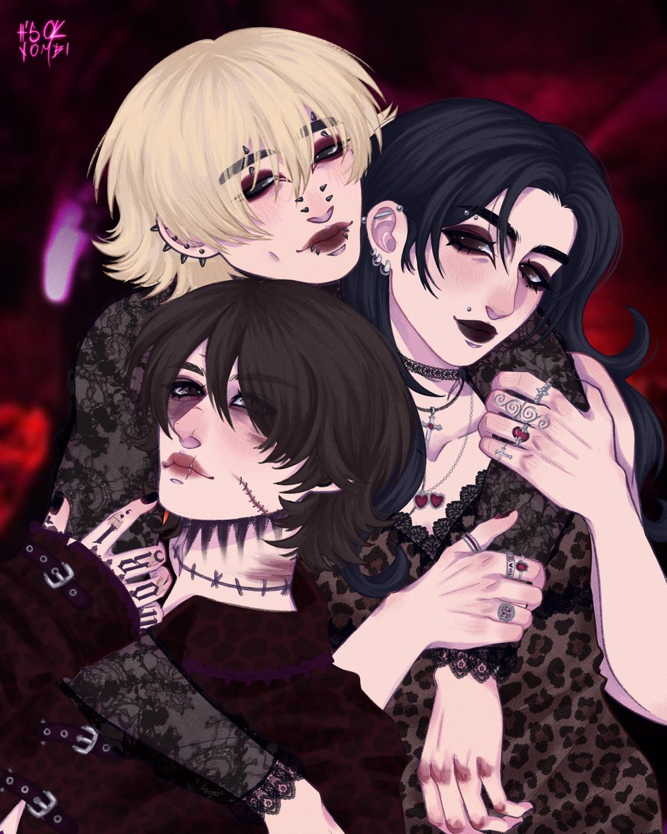 hyuninholica's tweet photo. #WHATSLEFT? .˚✦ hi so i made this fanart of this mASTERPIECE of fanfic. i'm not joking when i say that this fic has me on chokehold oml since i read it i haven't stopped thinking about it.
i wanted to draw the fits of the club scene, with a bit of my twist but yeah. https://t.co/rtv6hR7lW4