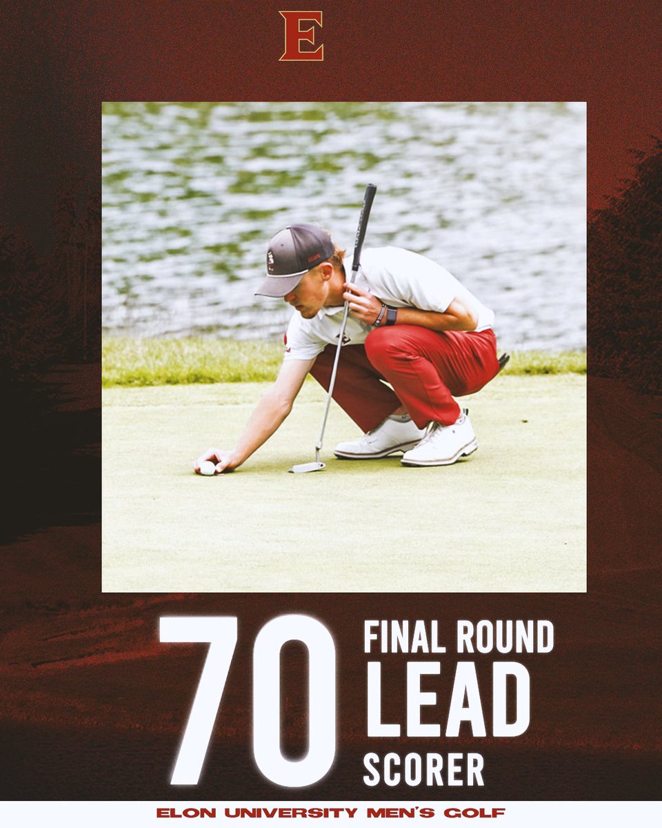 Final round finesse. 💪🔥⛳

Landon had 5 birdies, a bogey-free back nine, and a 2-under 70 to lead Elon on the final day in Bremerton!

#ElonGolf #PhoenixRising