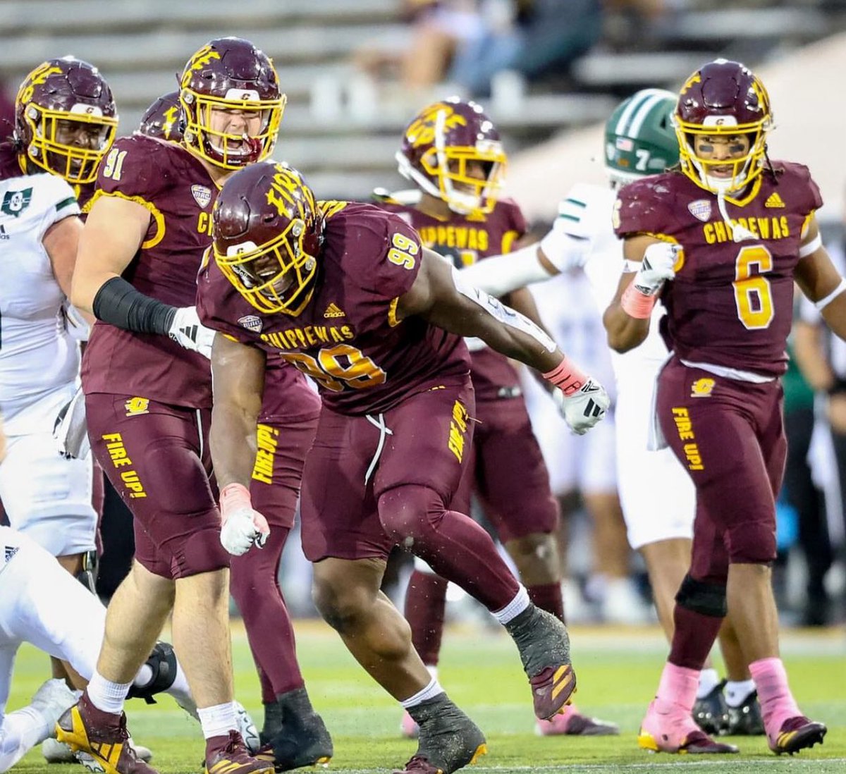Steve Wiltfong (@swiltfong_) on Twitter photo Central Michigan transfer DL Pius Odjugo will visit Ohio his agents tell <a href="/PeteNakos_/">Pete Nakos</a> and I. He had 15 tackles during the fall. Central Michigan transfer DL Pius Odjugo will visit Ohio his agents tell <a href="/PeteNakos_/">Pete Nakos</a> and I. He had 15 tackles during the fall.