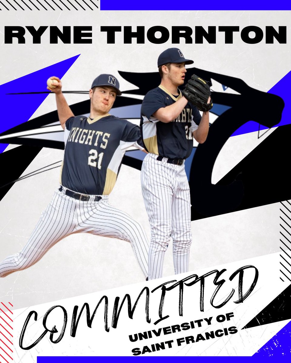 rynethornton1's tweet image. I am proud to announce that I will be continuing my athletic and academic career at the University of Saint Francis! Thank you to everyone who supported me along the way!🔵 #RollCougs ⚪️