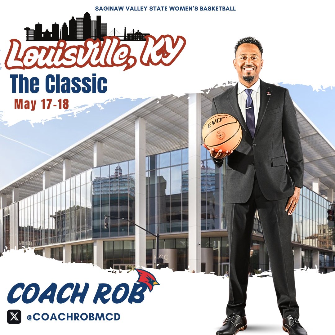 SVSU Women's Basketball (@svsuwbb) on Twitter photo Playing at “The Classic”?
📲 Drop your schedules!!
👀 for future Cardinals!
Follow Assistant Coach <a href="/CoachRobMcD/">Coach Rob McDonald</a> Playing at “The Classic”?
📲 Drop your schedules!!
👀 for future Cardinals!
Follow Assistant Coach <a href="/CoachRobMcD/">Coach Rob McDonald</a>