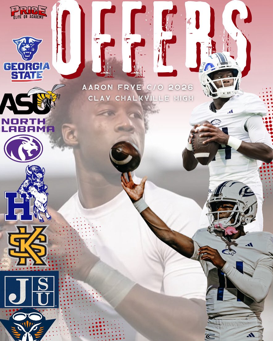 Coach Demetric Price (@dprice_qb17) on Twitter photo My guy <a href="/1Fryee/">Aaron Frye</a> has been turning some heads and I promise he is one of the best quarterbacks in the class of 2026‼️ #PEQA My guy <a href="/1Fryee/">Aaron Frye</a> has been turning some heads and I promise he is one of the best quarterbacks in the class of 2026‼️ #PEQA