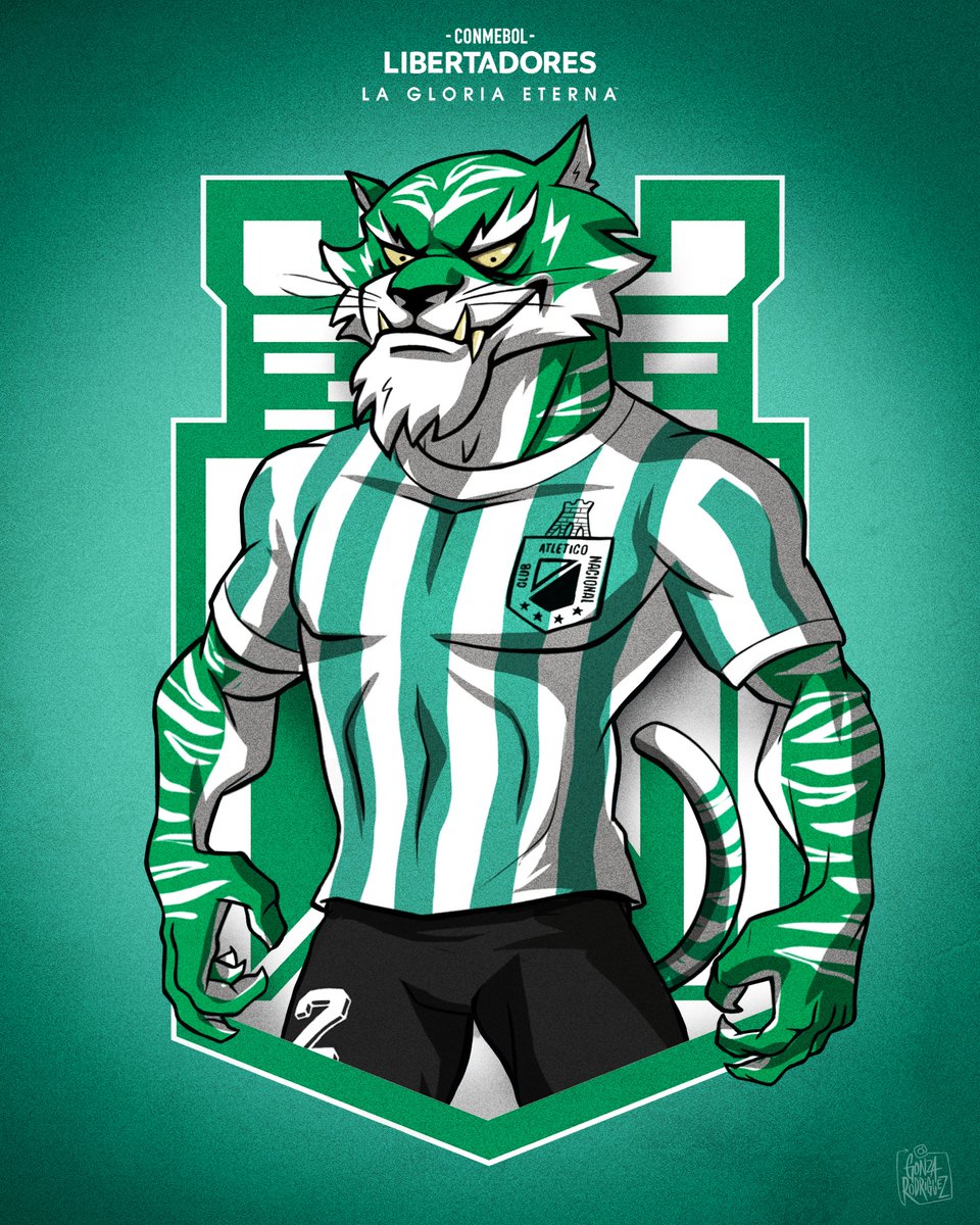 🇳🇬 ¡El Tigre Nacho está de fiesta! <a href="/nacionaloficial/">Atlético Nacional</a> se ilusiona con los octavos de final.

CONMEBOL #Libertadores #GloriaEterna