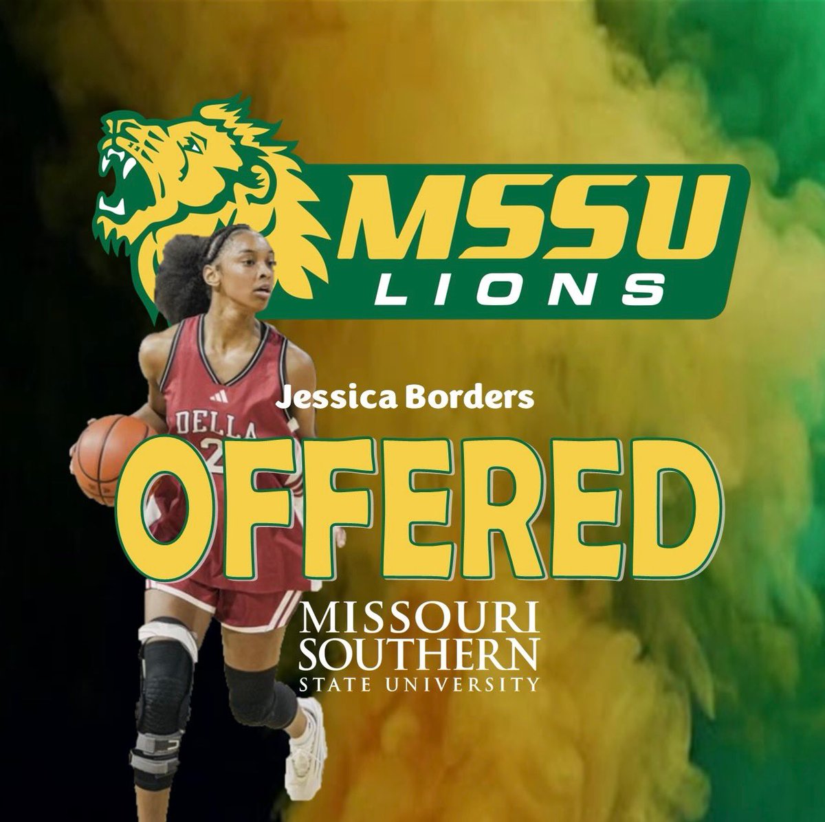 Jessica Borders (@jessicaeborders) on Twitter photo After a great conversation with <a href="/Coach_BPorter/">Bryant Porter</a> , I am very thankful to say I have received an offer from <a href="/MssuWbb/">MSSU Women’s Basketball</a>! <a href="/ow_owls/">OW Owls GBB</a> <a href="/17U3SSBDELLA/">Della 17U 3SSB</a> <a href="/vicwilli/">VWBACERTIFIED</a> After a great conversation with <a href="/Coach_BPorter/">Bryant Porter</a> , I am very thankful to say I have received an offer from <a href="/MssuWbb/">MSSU Women’s Basketball</a>! <a href="/ow_owls/">OW Owls GBB</a> <a href="/17U3SSBDELLA/">Della 17U 3SSB</a> <a href="/vicwilli/">VWBACERTIFIED</a>
