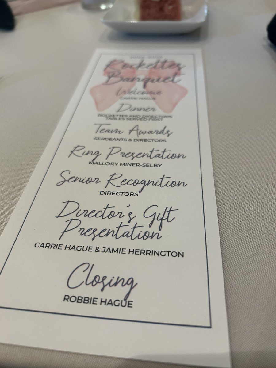 The Rockettes banquet tonight was a beautiful celebration of the incredible talent and hard work of Rock Hill Dance. Honored to recognize a team that shines on and off the stage.