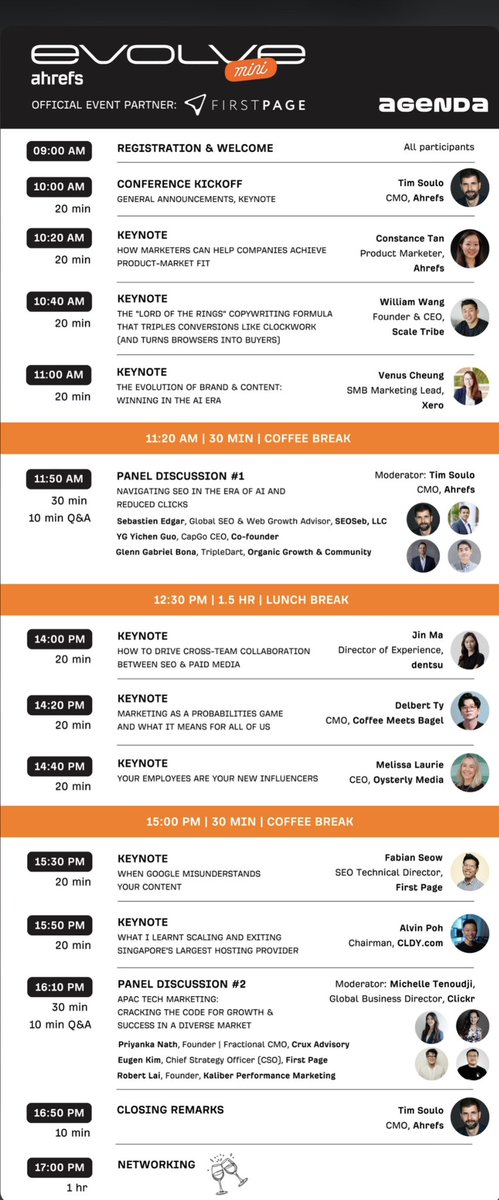 yukimeru0305's tweet image. 本日が本番のahrefs evolve@シンガポールです🇸🇬✨

朝9時から夜まで缶詰でグローバルSEOに関するセッションを聞いていきます！

#AhrefsEvolve／#AhrefsEvents
#海外SEO 
#海外Webマーケティングtips

@AhrefsJP 
@kanchiseo