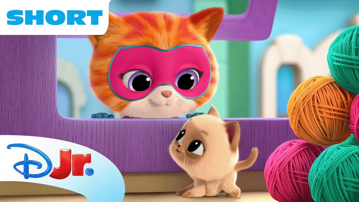 Paws out, claws out! 🐱 Hold on to your yarn blaster because YouTube has new SuperKitties shorts!

Find out how Ginny saves the day in this epic episode.

youtu.be/aIxnImHhfUQ

#DisneyJunior #WeAreMainframe