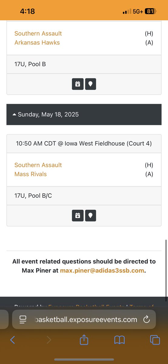 Hudson Lucas (@hudlucas11) on Twitter photo Schedule for this weekendโs live period
<a href="/AssaultSouthern/">Southern Assault</a> <a href="/ParishPantherBB/">Parish Panthers Boys Basketball</a> Schedule for this weekendโs live period
<a href="/AssaultSouthern/">Southern Assault</a> <a href="/ParishPantherBB/">Parish Panthers Boys Basketball</a>
