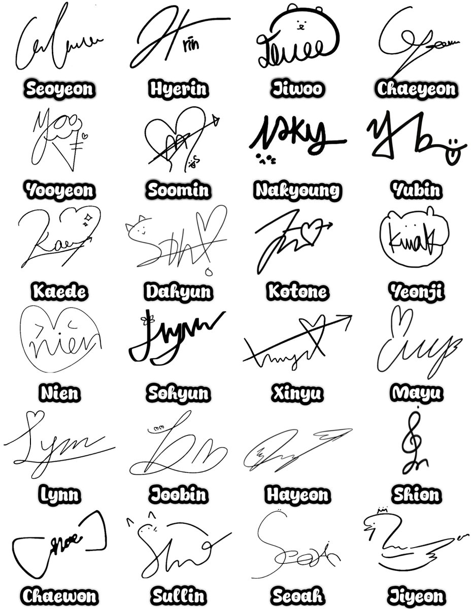 Did TripleS go to a signature design class before debut?! Jiwoo