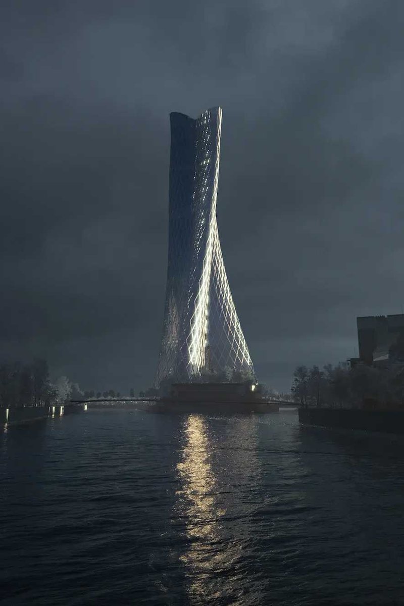 What begins as a single root eventually grows into a new landmark. This principle guided our latest #renders—and the hands of the gifted team at #BHArchitects sketching a mangrove-inspired #tower in #Asia, where form follows ecological function. LINK: bit.ly/3S76u0m