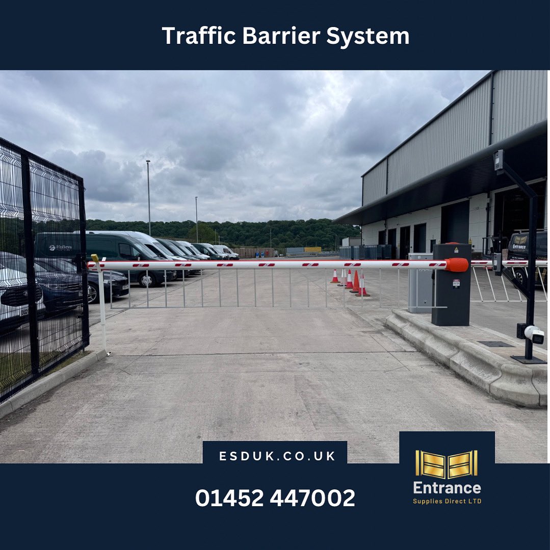esdautomation's tweet image. New @cardin.elettronica traffic barrier supplied and installed for our customer in Avonmouth Bristol following damage to the barrier by a lorry.

#CarParkBarrier #ParkingSecurity #BarrierSystem #AccessControl #AutomatedBarrier #TrafficBarrier #CarParkSolutions #VehicleAccess