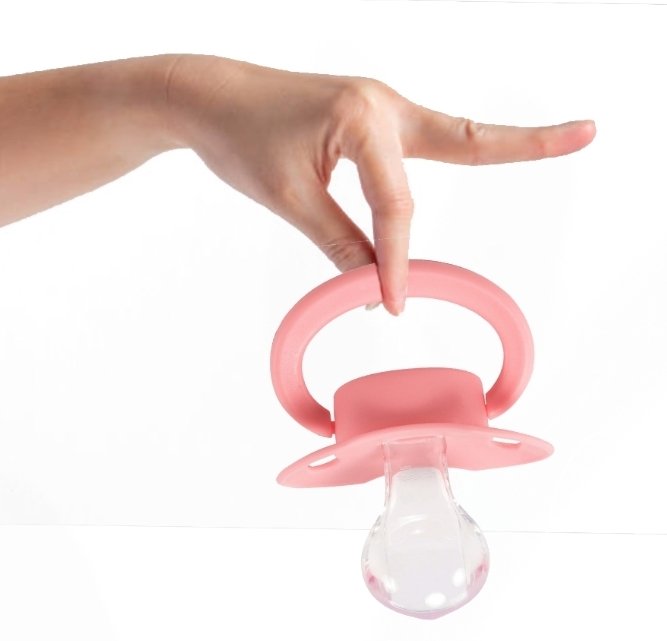 I am the Lor-LAX i speak for the-  Hey! Hey! What is that!? Get that away from me! You cannot silence m- m-mmph! MM!! *fusses from behind pacifier* #abdl