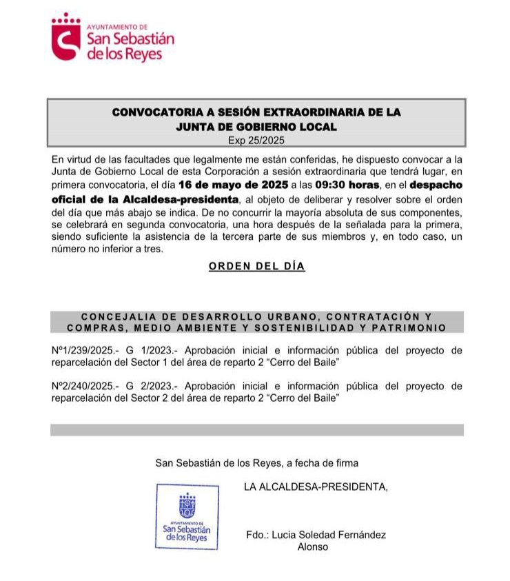 🤑Con el pelotazo de Cerro del Baile se van a forrar los cuatro de siempre

💸La vivienda no es asequible. Es una mentira de consecuencias irreparables

🏗🌳Supone aumentar la presión urbanística sobre la Dehesa y su consiguiente deterioro
#SalvemosLaDehesa
#ViviendaSíPeroNoAsí