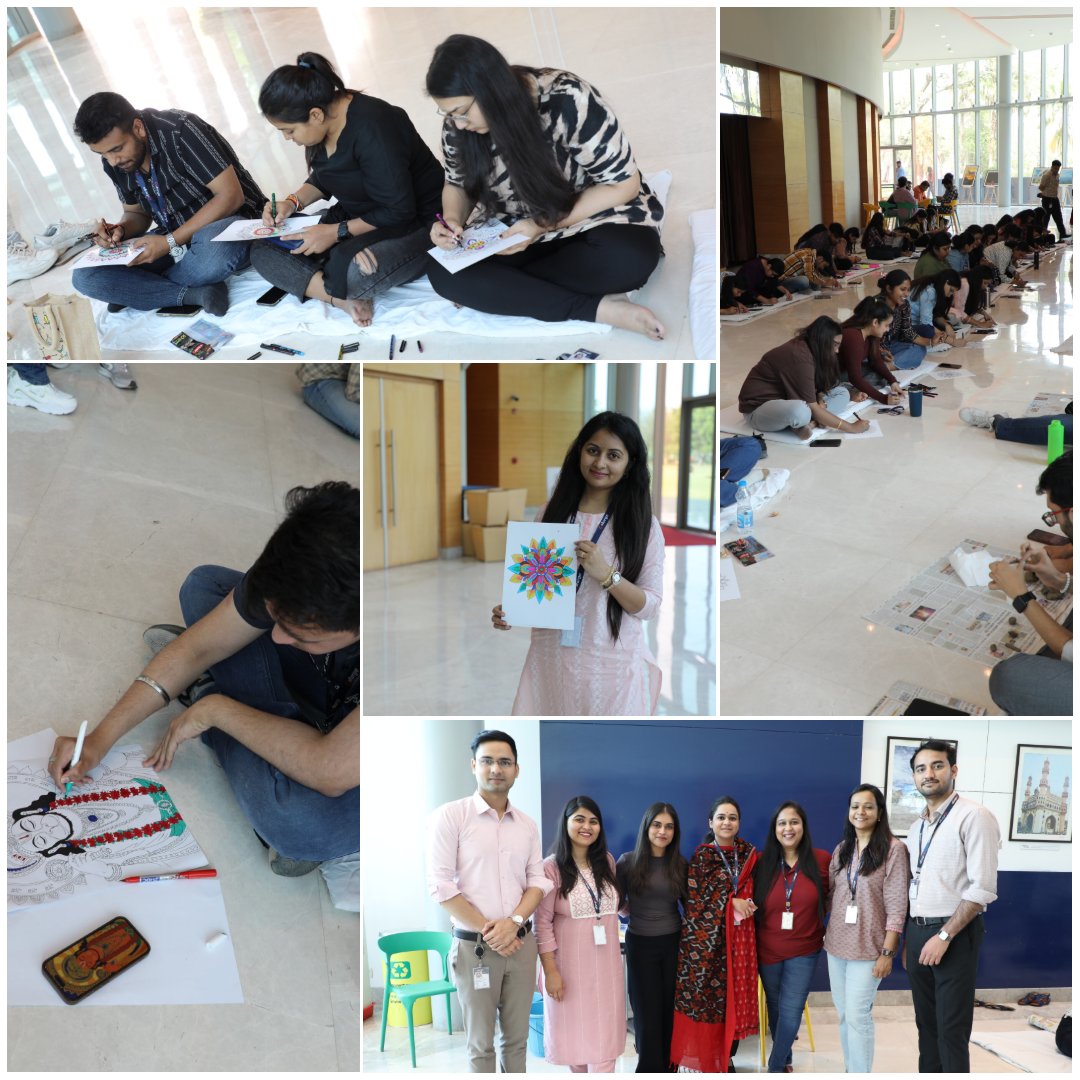 This World Art Day, our Noida campus came alive with colors, clay, and creativity.

A moment to unplug, express, and reconnect—with ourselves and each other. Because every great solution begins with imagination.

#WorldArtDay #LifeAtCoforge