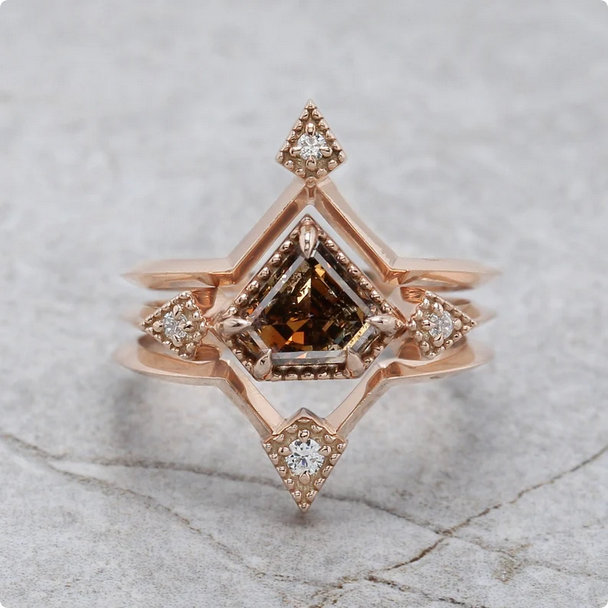 FDJewels's tweet image. Shield Cut Brown Color Diamond Ring 1.32 Ct 6.80 MM Shield Shape Diamond Ring 14K Solid Rose Gold Shield Engagement Ring Gift For Her QL2138

ETSY : etsy.com/in-en/listing/…

#ShieldCutDiamond #BrownDiamondRing #ShieldShapeRing #14KGoldRing #RoseGoldRing #UniqueEngagementRing