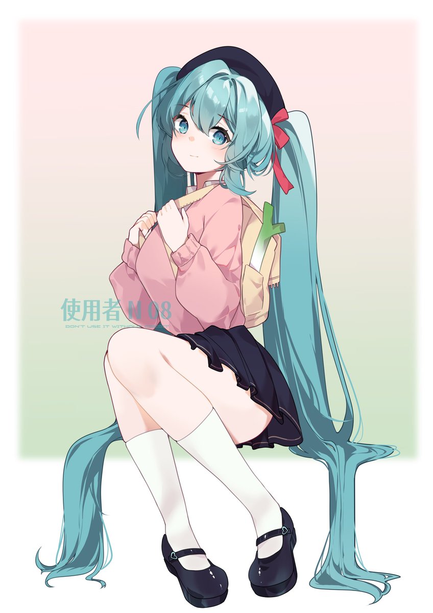 nhk08281520's tweet image. Go to school??? 🏫

#HatsuneMiku #初音ミク