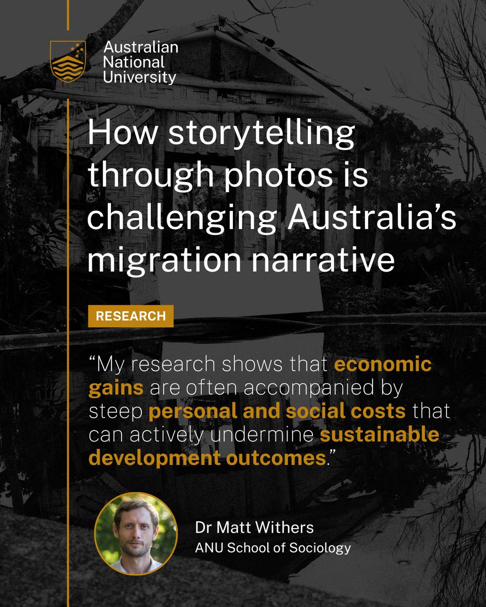 Research at ANU (@anu_research) on Twitter photo 📸How can photos help us rethink Australia's migration policy?
Recently, Dr <a href="/MattWithers_/">Matt Withers</a> and <a href="/ANU_SOCY/">ANU Sociology</a> hosted a photography exhibition <a href="/ourANU/">ourANU</a> to uncover the experiences of Pacific migrant workers and their families.
Read more: quicklink.anu.edu.au/hrsq
<a href="/ANUcass/">ANU College of Arts & Social Sciences</a> #research 📸How can photos help us rethink Australia's migration policy?
Recently, Dr <a href="/MattWithers_/">Matt Withers</a> and <a href="/ANU_SOCY/">ANU Sociology</a> hosted a photography exhibition <a href="/ourANU/">ourANU</a> to uncover the experiences of Pacific migrant workers and their families.
Read more: quicklink.anu.edu.au/hrsq
<a href="/ANUcass/">ANU College of Arts & Social Sciences</a> #research