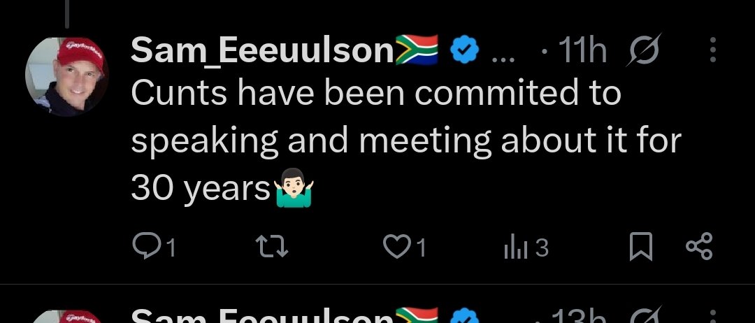 Olivia_LaGrange's tweet photo. @samolckers Supposedly a "Christian"
@El123V @henriettefroh
Majority of posts focused on attacking @HermanMashaba

#DAbot
#BellPottinger https://t.co/XJxbqtYhT5
