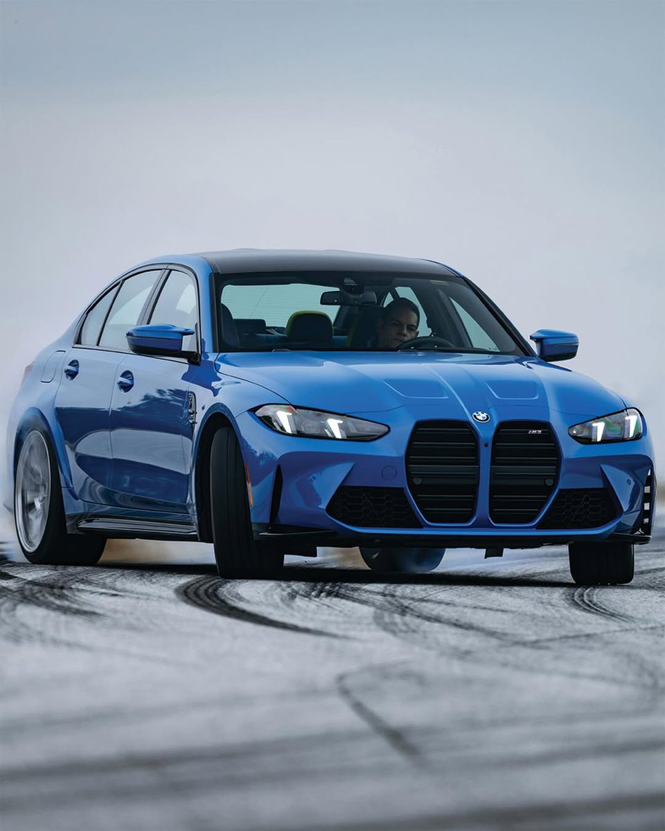 BMW M3s': The timeless E46, the earliest model with any form of dynamic stability control (DSC). Then came the E92, which featured M Dynamic Mode (MDM), a new intermediary setting for the DSC. Finally G80 M3 in basic rear-drive, manual-gearbox configuration.