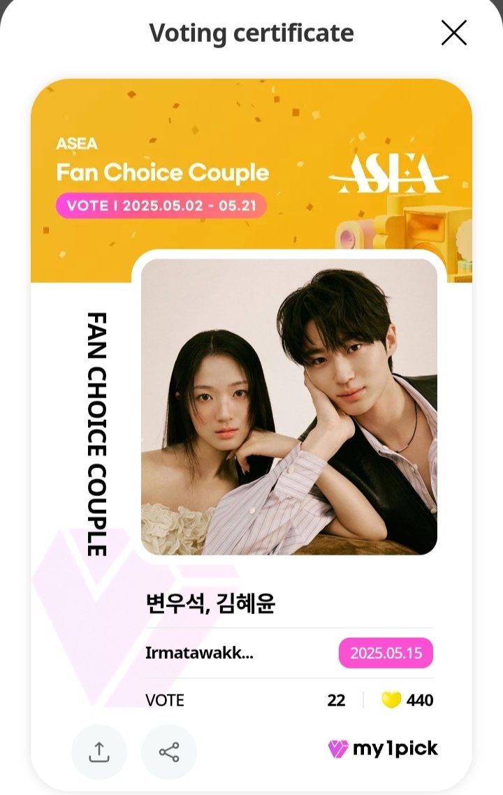RMAT1175's tweet photo. @ChioFranch32401 My1pick is no 1 now.. let's fighting 💪💪💪 https://t.co/b6F7jZE8dE