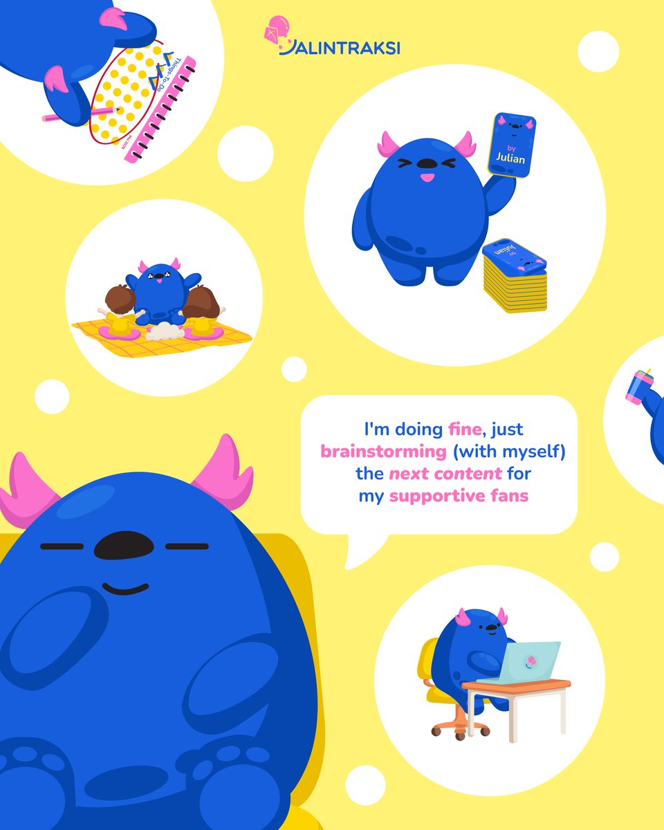 Pouring my heart into every art for the ones who lift me up!

#jalintraksi