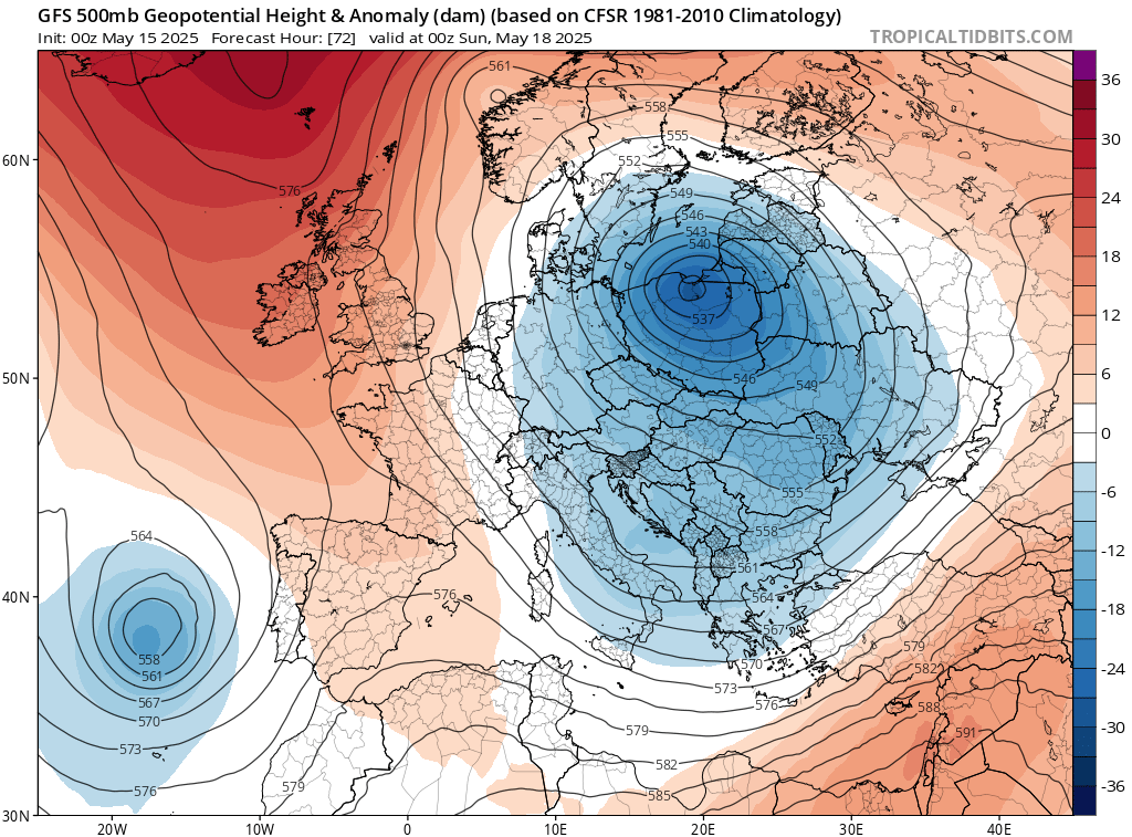 alexmegapc's tweet image. #meteoexpress Avui tronades de tarda, menys que ahir i divendres molt més residuals cap al NE. Cap de setmana amb temperatures clarament cap amunt i sensació del #summerishere , potser alguna gotellada Pirineu, però les altes pressions nòrdiques continuen enviant-nos possibles