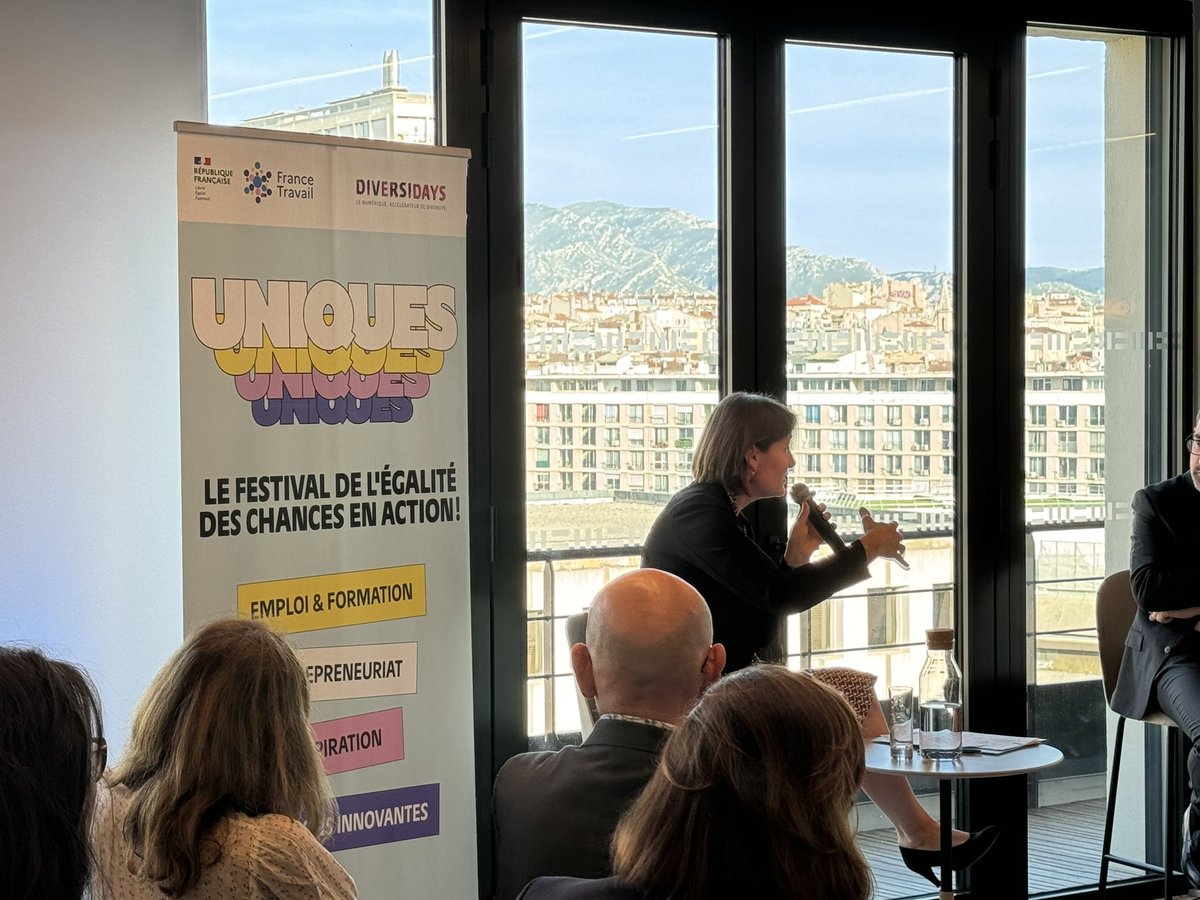 FTravail_PACA's tweet image. Isabelle Epaillard, Préfète déléguée égalité des chances, Marie-Laure FOLLOT, Adjointe au Secrétaire générale @RegionAcPaca et Pascal Blain, directeur @Ftravail_PACA ont mis en lumière les actions menées par l’État, le Rectorat et @FranceTravail