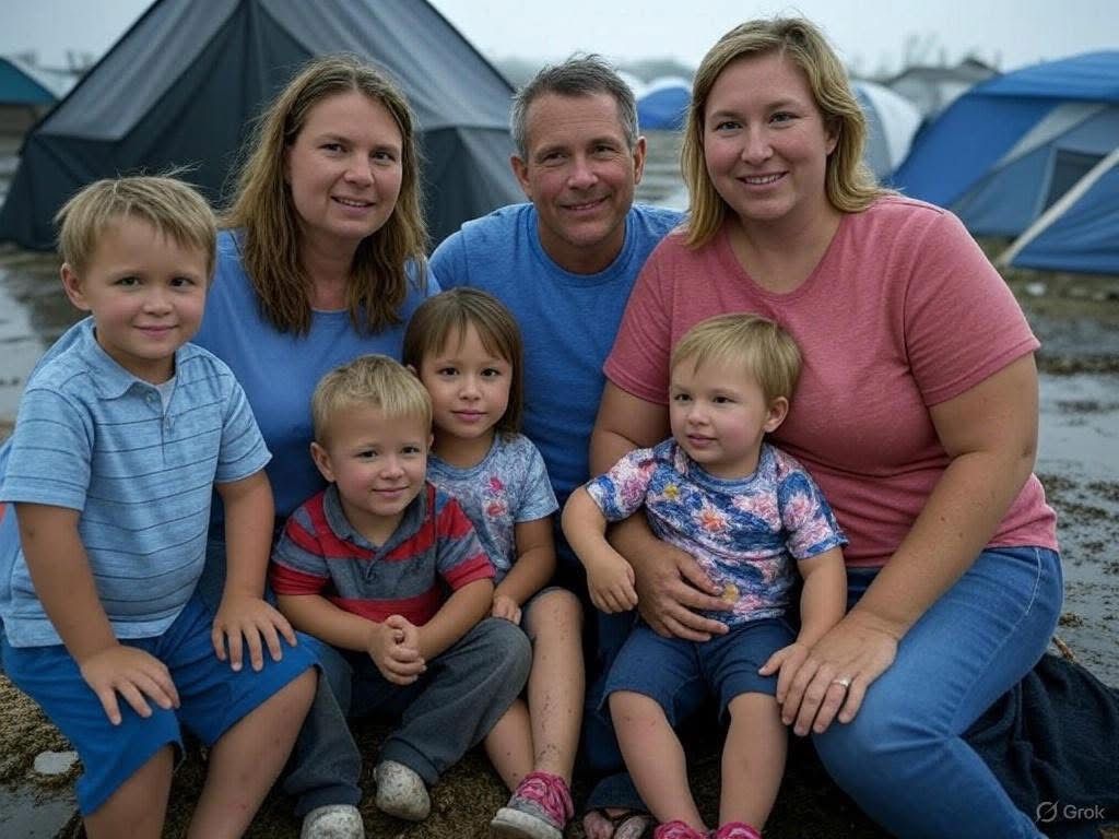 “𝐖𝐡𝐢𝐥𝐞 𝐓𝐡𝐞𝐲 𝐆𝐫𝐚𝐧𝐝𝐬𝐭𝐚𝐧𝐝, 𝐓𝐫𝐮𝐦𝐩 𝐑𝐞𝐛𝐮𝐢𝐥𝐝𝐬: 𝐑𝐞𝐚𝐥 𝐋𝐞𝐚𝐝𝐞𝐫𝐬𝐡𝐢𝐩 𝐢𝐧 𝐀𝐜𝐭𝐢𝐨𝐧”

𝙁𝙖𝙢𝙞𝙡𝙞𝙚𝙨 𝙞𝙣 𝙉𝙤𝙧𝙩𝙝 𝘾𝙖𝙧𝙤𝙡𝙞𝙣𝙖 𝙖𝙧𝙚 𝙨𝙩𝙞𝙡𝙡 𝙡𝙞𝙫𝙞𝙣𝙜 𝙞𝙣 𝙩𝙚𝙣𝙩𝙨, 𝙗𝙪𝙩 𝙩𝙝𝙚 𝙢𝙚𝙙𝙞𝙖 𝙬𝙤𝙣’𝙩 𝙩𝙚𝙡𝙡 𝙮𝙤𝙪 𝙩𝙝𝙖𝙩