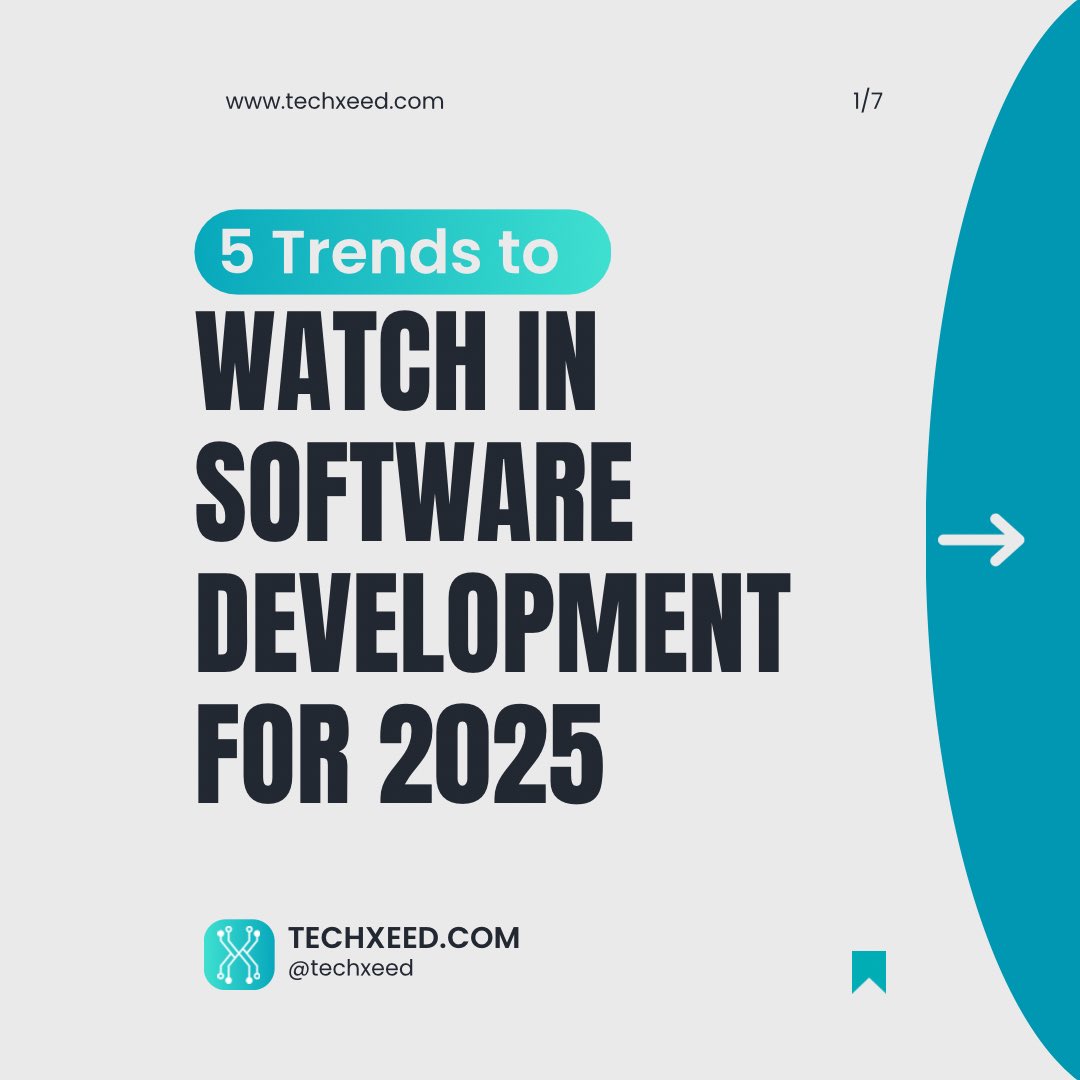 techxeed's tweet image. 🧬Code isn’t just logic - it’s evolution.
.
In 2025, software is orchestrated by 🤖 AI, ⚙️ automation, and 💡 bold minds shaping what’s next.
.
#FutureCode #DevIn2025 #TheNextStack #SoftwareReimagined #BuildBeyondCode #Techxeed