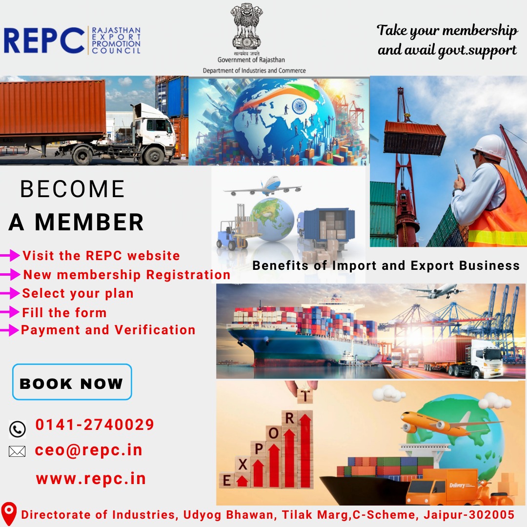 Rajasthan Export Promotion Council (REPC) tweet media