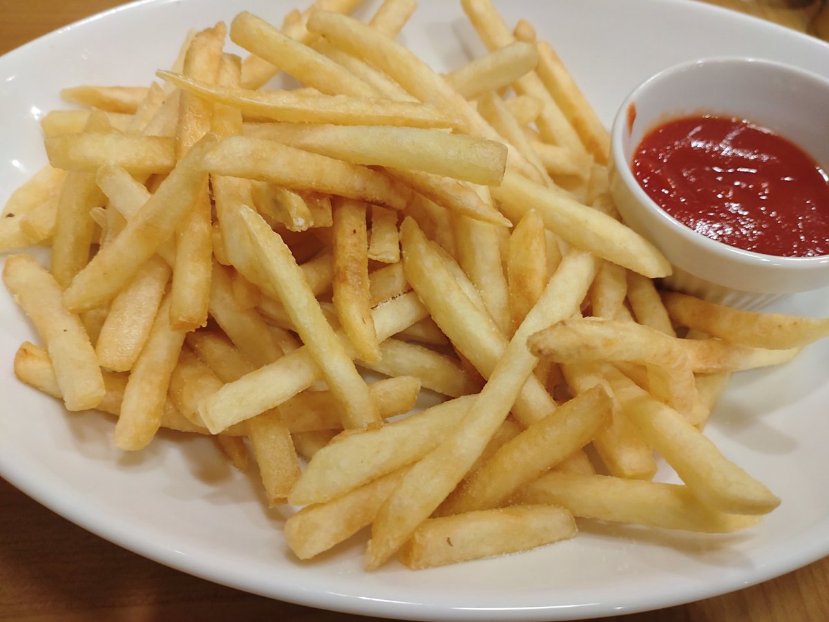 そういえば
ポテト(╮╯╭)