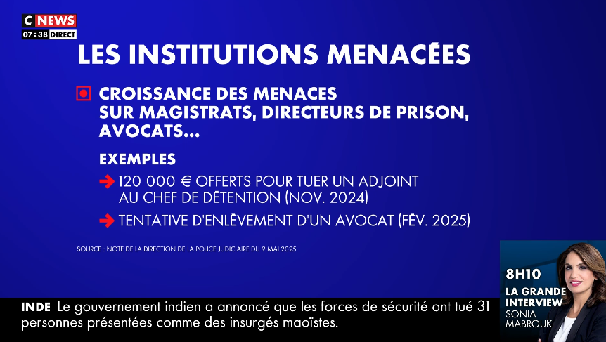 MickaelLaffont's tweet image. #LaMatinale @AmauryBucco 
Enquête sidérante sur les gangs en🇫🇷 🇪🇺

Magistrats🇫🇷désormais dans leur viseur avec mise à prix pour tuer/enlever avocat ou adjoint au chef de détention en prison

La Suède + touchée avec 14 000 membres de gangs

🇫🇷 + touchée que la belgique ou hollande