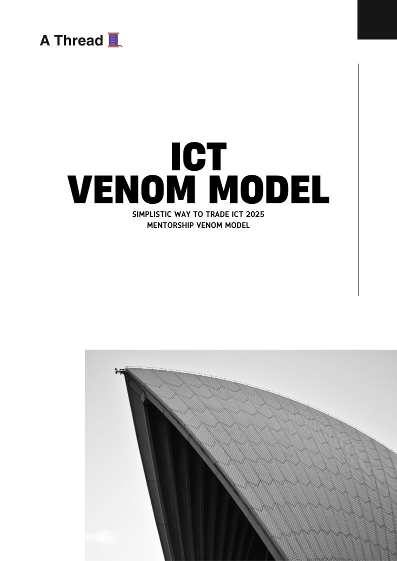 ICT 2025 Venom Model

A Thread 🧵

Like + Repost + Bookmark

Comment "VENOM" and DM me to receive the pdf link 
(Must be 𝙛𝙤𝙡𝙡𝙤𝙬𝙞𝙣𝙜 me so I can DM)