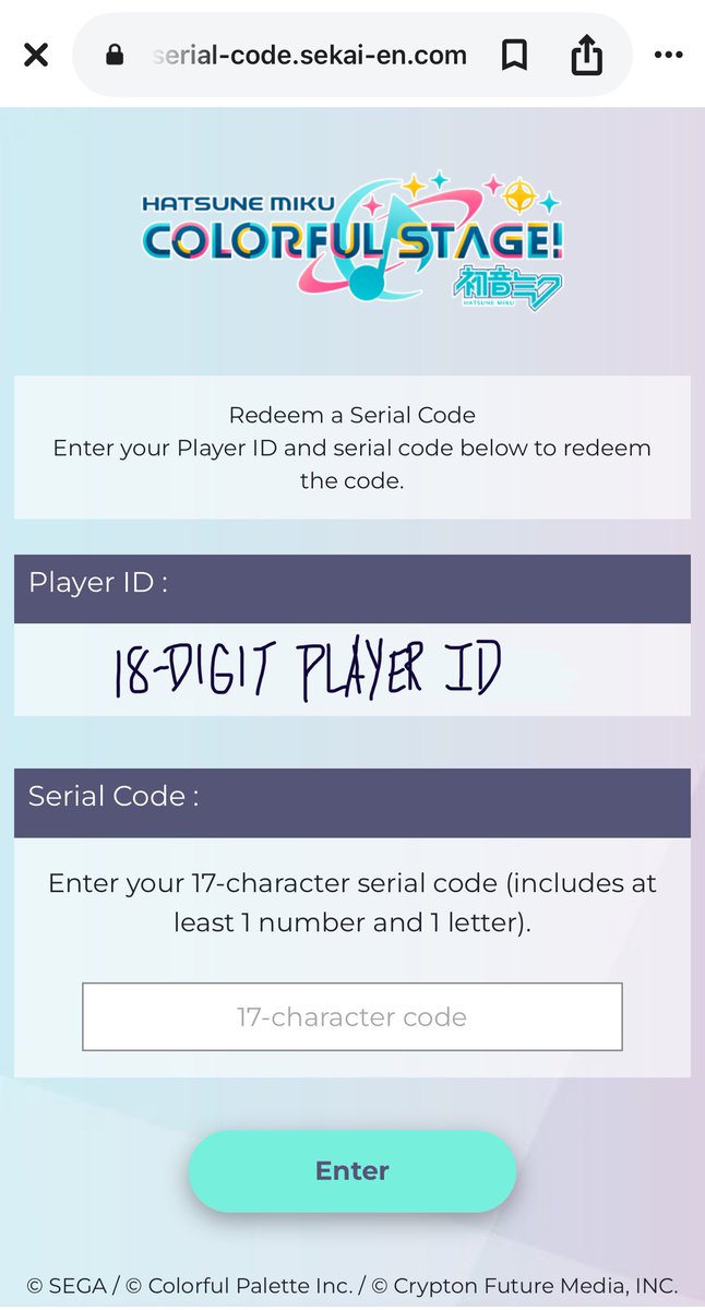 prskfancams's tweet photo. project sekai giveaway: one (1) ensekai movie code🎉

- emu not included 
- better if you don’t have a code yet
- follow + like + comment your ensekai player ID (1 user = 1 participation only)
- no alts and privs
- ends in 96 hours (at least 40 to 50 people)

#pjsk #prsk #prsktwt https://t.co/thV2qbfqHr