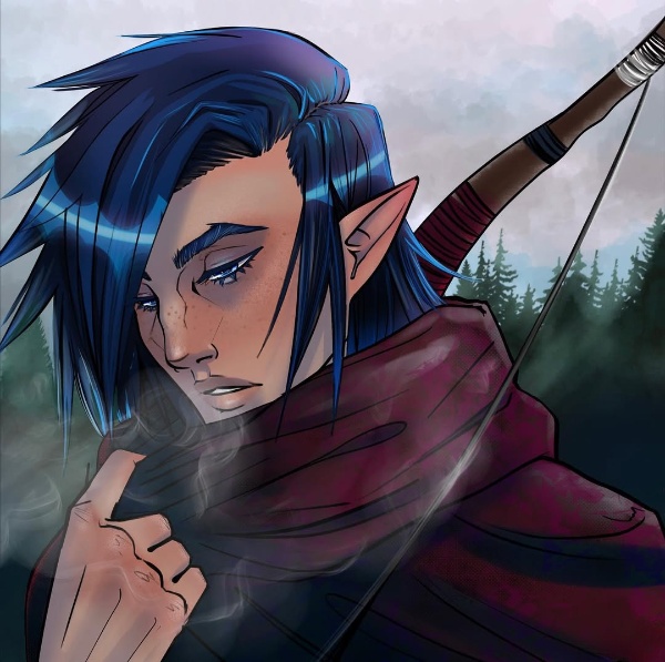 LTaylor74010's tweet photo. A calm and deeply thoughtful warrior, whose blue hair and bow reflect his readiness and determination.

#FantasyArt #ElfWarrior #BlueHair #Archery #MysticVibes #DigitalIllustration https://t.co/pNCDZ27Erf