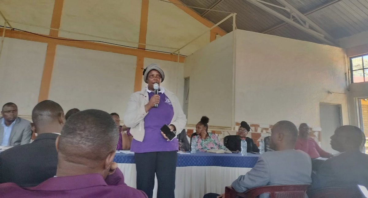 GROOTSKenya's tweet photo. This week, @GROOTSKenya champions are driving the conversation on #GBV &amp; #Femicide in national public forums led by the Presidential TWG.

📍Laikipia 
📍Kitui 
📍Nyandarua 
From the grassroots to the policy table—nothing for us, without us. https://t.co/0RVa6OoVbO